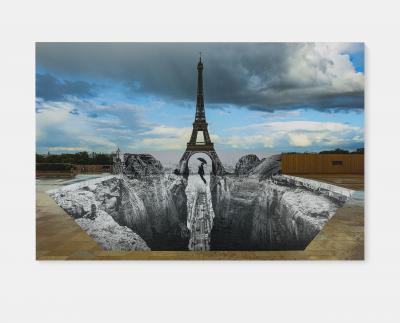 JR Trompe l'oeil, Les Falaises du Trocadéro, Paris, France, 2021 (18 Mai 2021, 19h58) 2021 2