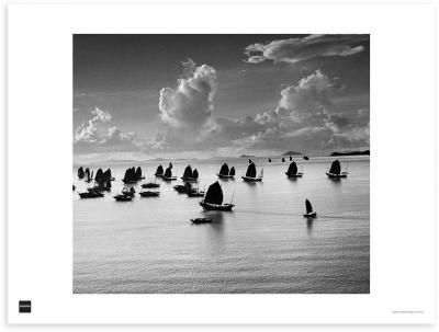 Werner BISCHOF - Port de Kowloon, 1952 - Affiche