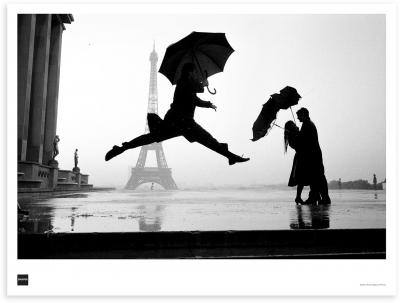 Elliott ERWITT - La Tour Eiffel, 1989 - Affiche 2