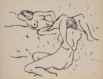 Albert MARQUET - Abandon, 1925 - Lithographie originale signée 2