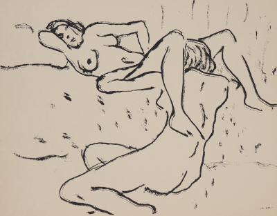 Albert MARQUET - Abandon, 1925 - Lithographie originale signée 2