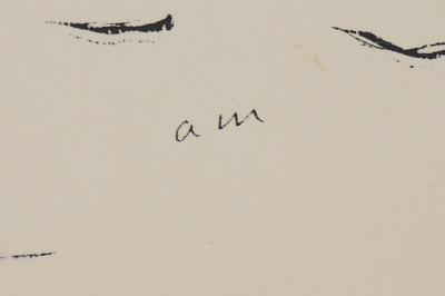 Albert MARQUET- Séduction, 1925 - Lithographie originale signée 2