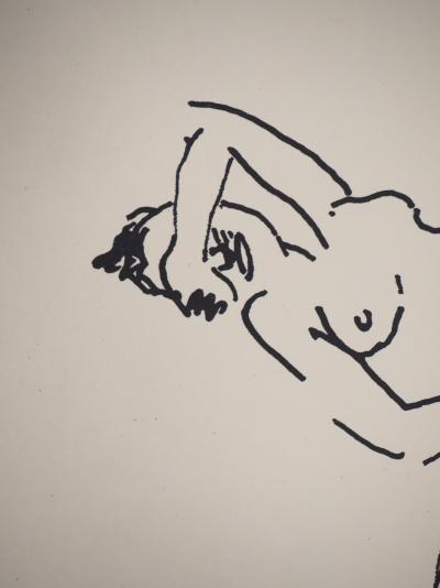 Albert MARQUET - Onanisme, 1925 - Lithographie originale signée 2