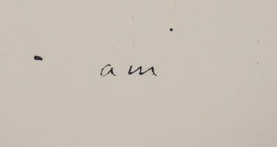 Albert MARQUET - Nu provocant, 1925 - Lithographie originale signée 2