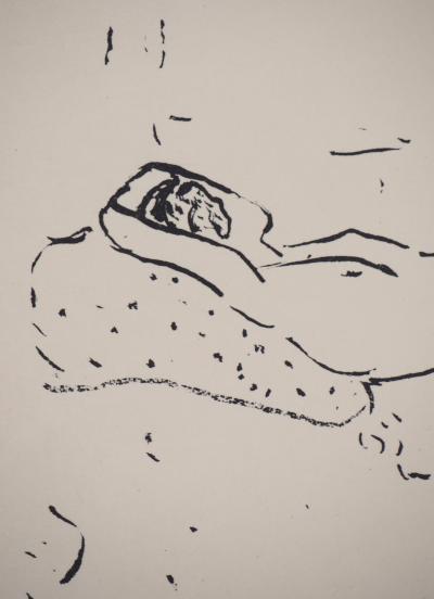 Albert MARQUET - Moment intime, 1925 - Lithographie originale signée 2