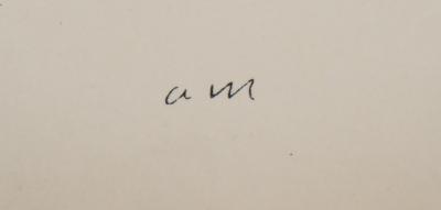 Albert MARQUET - Etreinte, 1925 - Lithographie originale signée 2