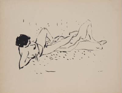 Albert MARQUET - Plaisir et volupté, 1925 - Lithographie originale signée 2