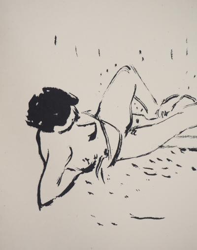 Albert MARQUET - Plaisir et volupté, 1925 - Lithographie originale signée 2