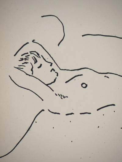 Albert MARQUET - Intimité érotique, 1925 - Lithographie originale signée 2
