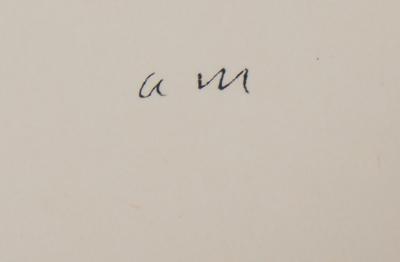 Albert MARQUET - Intimité érotique, 1925 - Lithographie originale signée 2