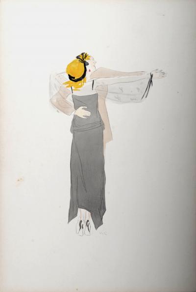 Marcel VERTES - Danse, 1922 - Lithographie signée à la main 2