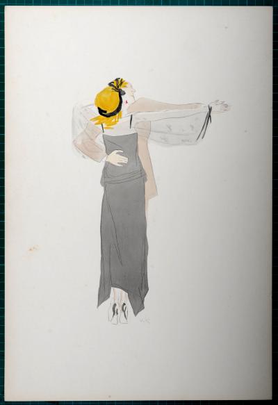 Marcel VERTES - Danse, 1922 - Lithographie signée à la main 2