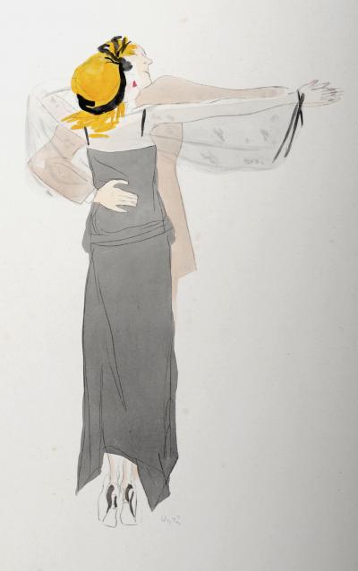Marcel VERTES - Danse, 1922 - Lithographie signée à la main 2