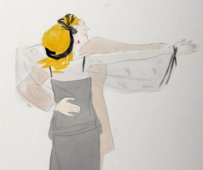 Marcel VERTES - Danse, 1922 - Lithographie signée à la main 2