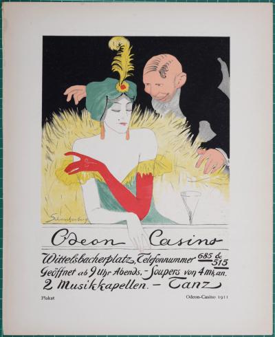 Walter SCHNACKENBERG - Erry & Merry / Casino Odéon, 1922 - Lithographie 2