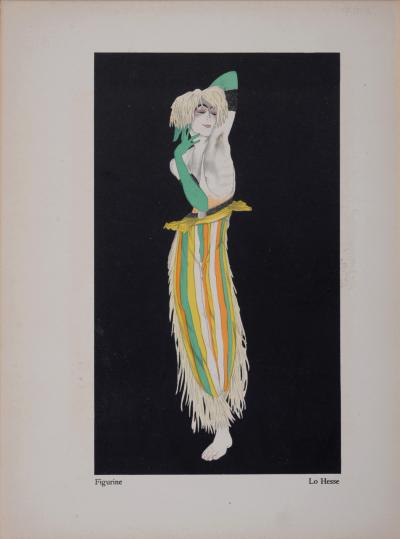 Walter SCHNACKENBERG - Lo Hesse & Maria Hagen Walzer, 1922 - Lithographie 2