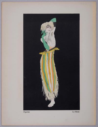 Walter SCHNACKENBERG - Lo Hesse & Maria Hagen Walzer, 1922 - Lithographie 2