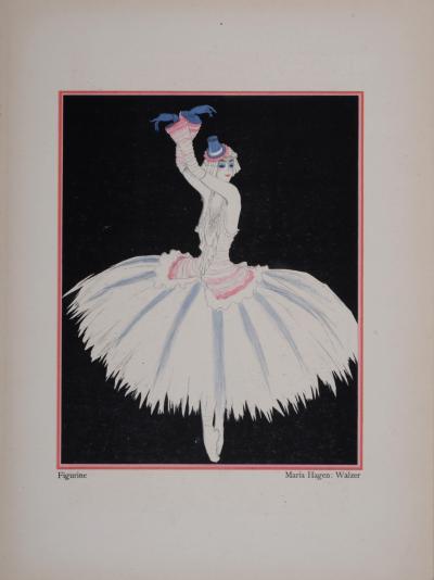 Walter SCHNACKENBERG - Lo Hesse & Maria Hagen Walzer, 1922 - Lithographie 2