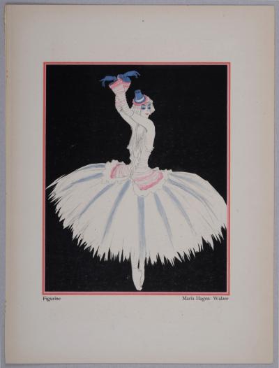 Walter SCHNACKENBERG - Lo Hesse & Maria Hagen Walzer, 1922 - Lithographie 2