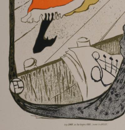 Henri de TOULOUSE-LAUTREC - Les Maîtres de l’Affiche : Jane Avril, 1898 - Lithographie 2