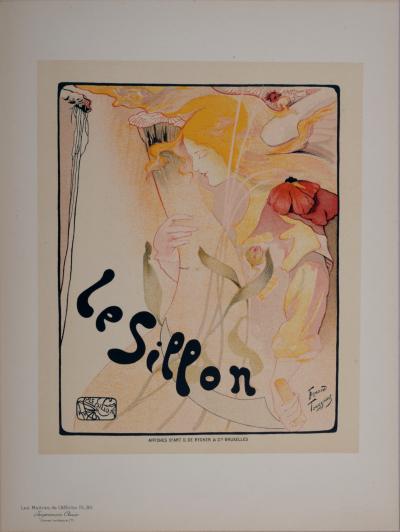 Fernand TOUSSAINT - Les Maîtres de l’Affiche : Sillon, 1897 - Lithograph 2