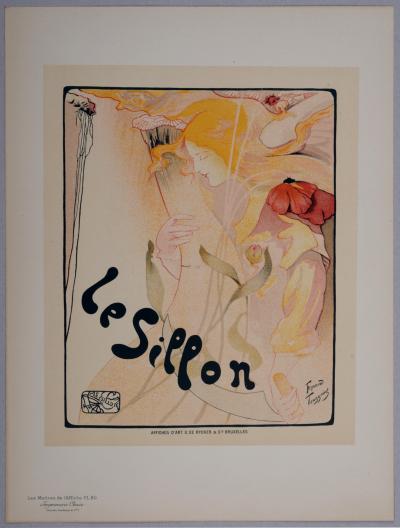 Fernand TOUSSAINT - Les Maîtres de l’Affiche : Sillon, 1897 - Lithograph 2
