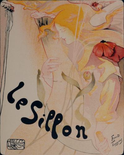 Fernand TOUSSAINT - Les Maîtres de l’Affiche : Sillon, 1897 - Lithograph 2