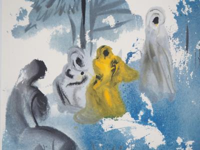 Salvador DALI: Biblia Sacra - Die Familie - Signierte Lithographie 2