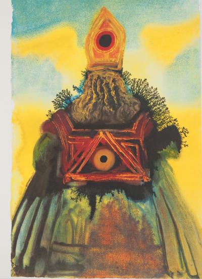 Salvador DALI: Biblia Sacra - Die Allianz - Lithographie 2