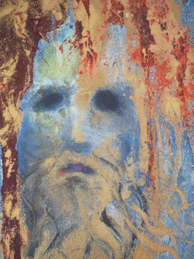 Salvador DALI : Biblia Sacra - Nabuchodonosor roi de Babylonie - Lithographie Signée 2