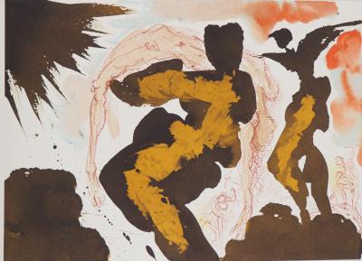 Salvador DALI: Biblia Sacra - Körper und Seele - Signierte Lithographie 2