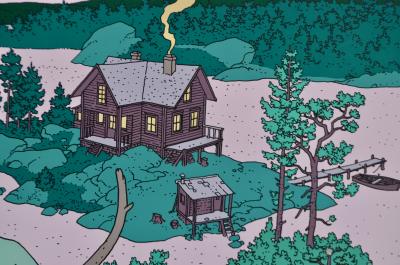 Arno - Crépuscule Finlandais, 1986 - Sérigraphie 2