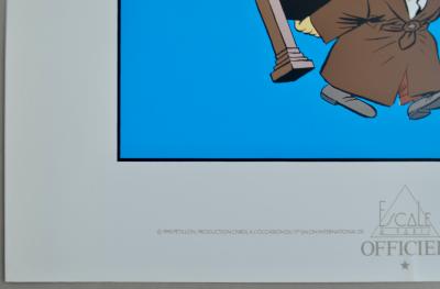 René Pétillon - Festival d’Angoulême, 1990 - Sérigraphie signée 2