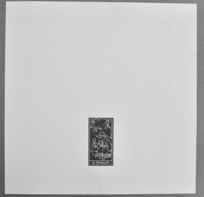 René Pétillon - Festival d’Angoulême, 1990 - Sérigraphie signée 2