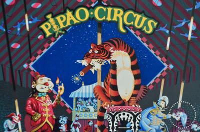 Benito - Pipao circus, 1992 - Sérigraphie signée 2