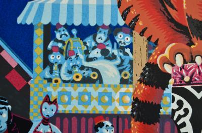 Benito - Pipao circus, 1992 - Sérigraphie signée 2