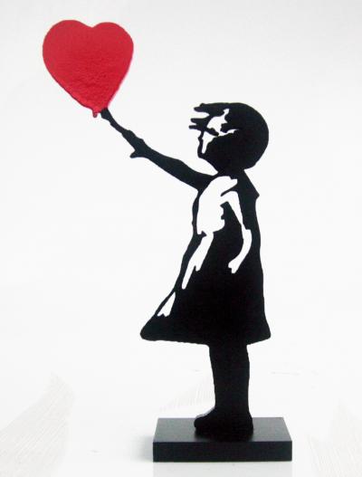 PYB - Banksy girl, 2023 - Sculpture 2