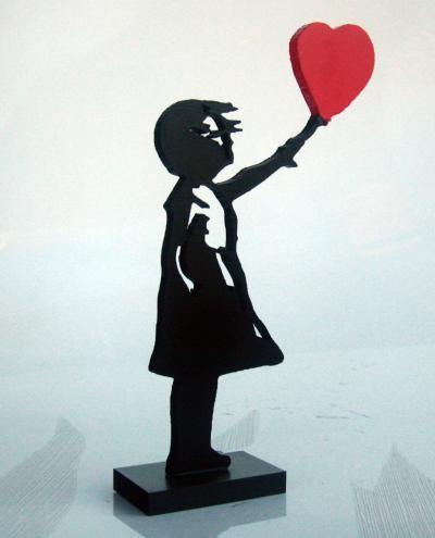 PYB - Banksy girl, 2023 - Sculpture 2