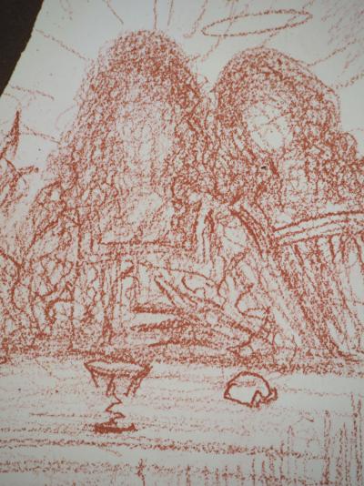 Salvador DALI: Biblia Sacra - The Last Supper - Signed Lithograph 2