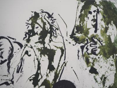 Salvador DALI : Biblia Sacra - La Mise au Tombeau - Lithographie Signée 2