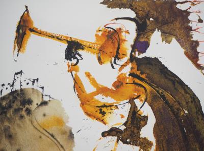 Salvador Dali : Biblia Sacra - Les Trompettes de Sion - Lithographie Signée 2