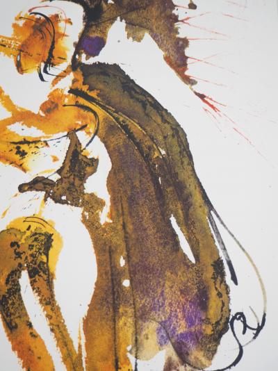 Salvador Dali : Biblia Sacra - Les Trompettes de Sion - Lithographie Signée 2