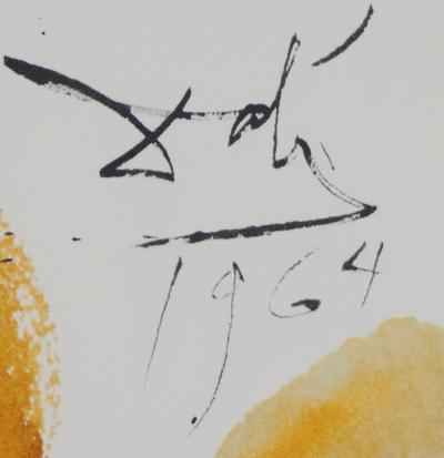 Salvador Dali : Biblia Sacra - Les Trompettes de Sion - Lithographie Signée 2