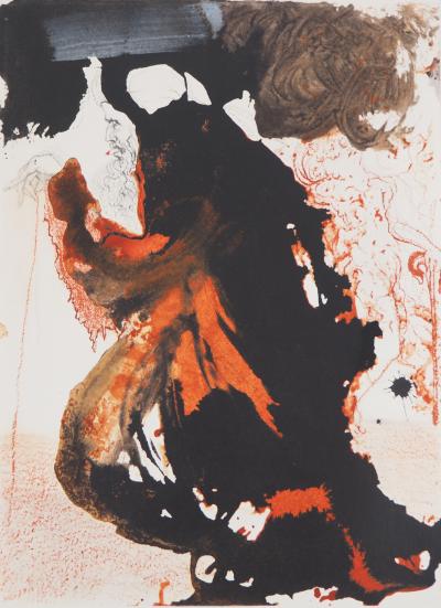Salvador Dali: Biblia Sacra - The Builders - Lithograph 2