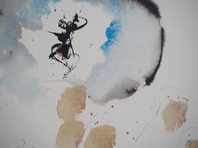 Salvador DALI: Biblia Sacra - The Merchants of the Temple - Signed Lithograph 2