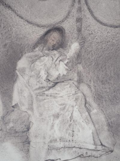 Salvador DALI : Biblia Sacra - La Naissance - Lithographie Signée 2
