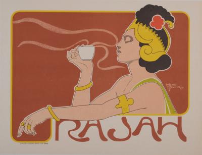 Henri MEUNIER - Les Maîtres de l’Affiche : Rajah, 1898 - Lithograph 2