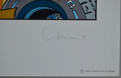 Stéphan Colman - Billy the cat, 1998 - Sérigraphie signée 2