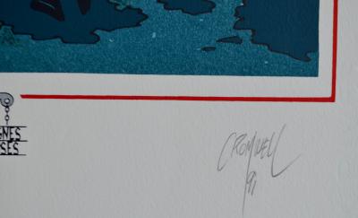 Stéphan Colman - Billy the cat, 1998 - Sérigraphie signée 2