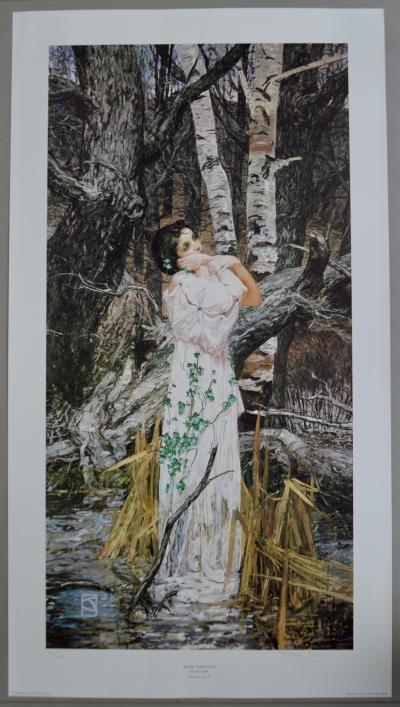 Jeff Jones - Blind Narcissus, 1979 - Offset print 2